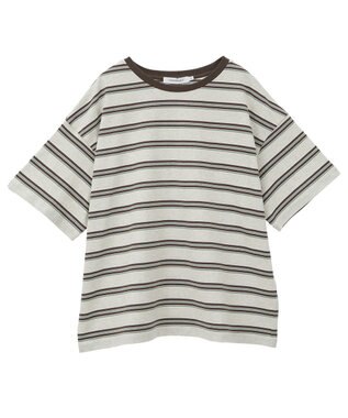 AMERICAN HOLIC レトロボーダープルオーバー Gray