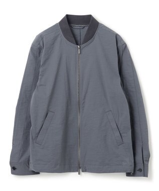 JOSEPH HOMME スーパーストレッチウェザー　ジップアップブルゾン ライトグレー系