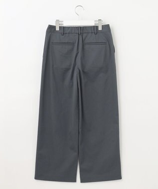 J.PRESS LADIES 【洗える】 ストレッチツイル セミワイド ベイカー パンツ グレー系
