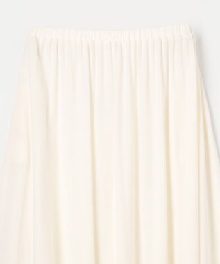 NAVE 【Nave 　洗える・接触冷感】ジャージースリットスカート アイボリー系