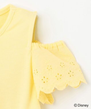 ANY KIDS 【ディズニープリンセス】ドレス風 ワンピース クリーム<ベル>