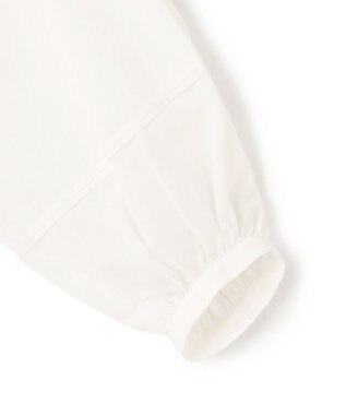 23区 【先行予約】コットンボイル ピンタック ブラウス ホワイト系