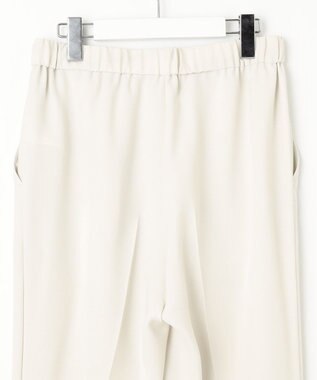 23区 【Oggi7月号掲載/吸水速乾/接触冷感/UVカット】ストレッチジョーゼット テーパード パンツ ベージュ系