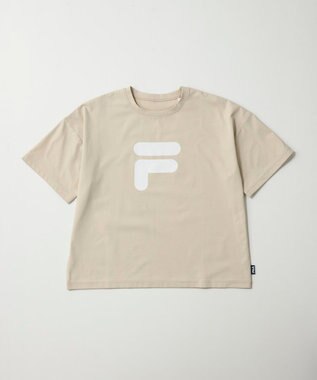 OP／FILA 【FILA】F-BOXロゴラッシュスーツ ベージュ