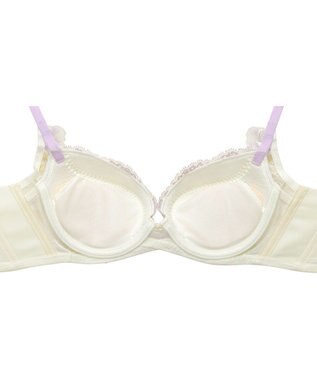 WACOAL 【ハグするブラ】 ブラジャー 体温を感知してカラダになじむ 谷間メイク 脇・背中すっきり レディース BRB498 /ワコール クリーム