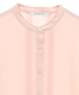 AMERICAN HOLIC サラックールタックブラウス Pink