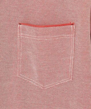 JOSEPH ABBOUD 【カラー豊富】人気！オーガニックコットン使用 ダディポロシャツ レッド系