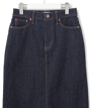 23区 L 【Oggi4月号掲載/洗える】23区DENIM ストレッチ デニムスカート ネイビー系