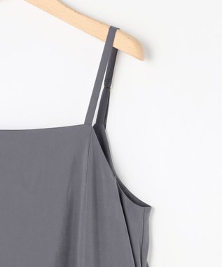 組曲 【WEB限定】バウンディングシャーティングキャミ ワンピース グレー系
