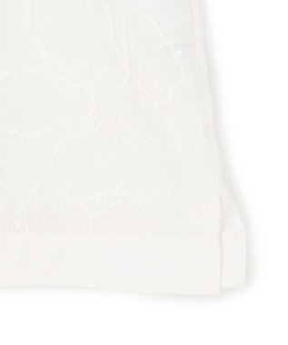 23区 【先行予約】シアーエンブロイダリー キャミソール コンビ Tシャツ ベージュ系