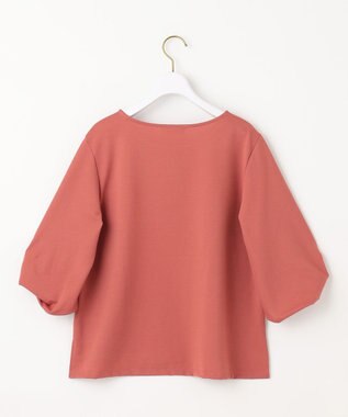 ANY SIS 【接触冷感・UVカット】サカリバ袖ねじり プルオーバー アプリコットピンク