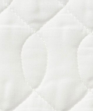 京和晒綿紗 ガーゼ敷パッド  (脱脂綿入り)  4層 セミダブルサイズ(120×210) マスタードバイアス