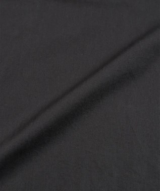 WHITE MAILS 【WOMEN】COTTON PAPER SOFT TWILL ワイドスリーブドレス クロ