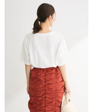 Green Parks 箔プリント半袖ボックスロゴＴ Silver