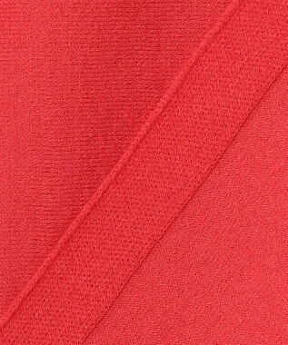 23区 【洗える】テンセルストレッチ ドルマン ニット オレンジ系