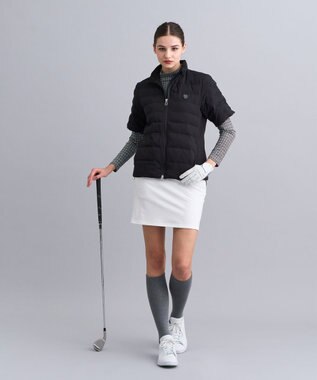 23区GOLF 【WOMEN】ハイゲージスムーススカート ホワイト系