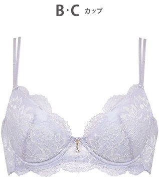 Wing Wing Lesiage 【1000シリーズ】 3/4カップブラ PB1000 ウイング／ワコール グレー