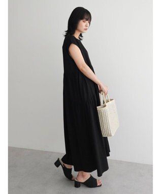 Green Parks ・ＳＵＧＡＲ　ＳＰＯＯＮ【ＣＯＯＬ】フレンチキリカエワンピ Black