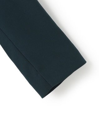 ICB 【洗える】 ウールマットウース ベルト付きジャケット パイングリーン系