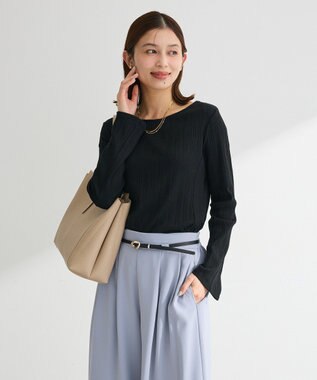 Green Parks チェーンリブカットプルオーバー