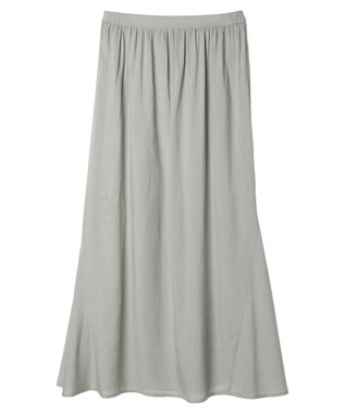 CRAFT STANDARD BOUTIQUE レーヨンマーメイドスカート Sax