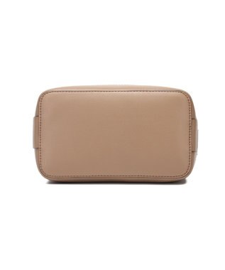 style code 【MERCURYDUO/マーキュリーデュオ】軽量メッシュ　花柄巾着付ミニトートバッグ ベージュ