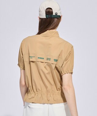 PW CIRCULUS 【WOMEN】ギャザリングシャツ ゴルフウェア レディース ベージュ系