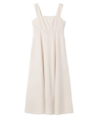 earth music&ecology ステッチジャンドレ Ecru