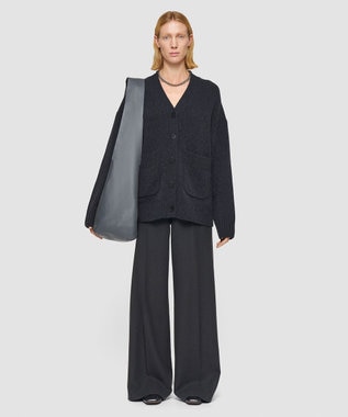 【洗える】リュクスカシミヤカーディガン