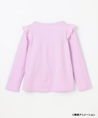 ANY KIDS 【も～っと！おジャ魔女どれみ×any FAM】長袖Tシャツ ラベンダー