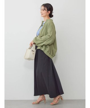 AMERICAN HOLIC 撥水加工ギャザーブルゾン Khaki