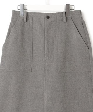 J.PRESS YORK STREET 【WOMEN】ベイカータイトスカート グレー系