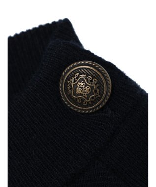 AMERICAN HOLIC バイパチショルダーボタンニットプルオーバー Navy