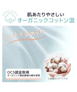 BRADELIS New York 【モアナモリーズ】森みなのオーガニックコットン混エアリーロングパンツ26 アクアグリーン