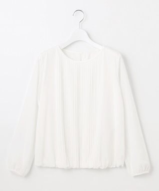 自由区 L ロイヤルシフォン ブラウス オフ