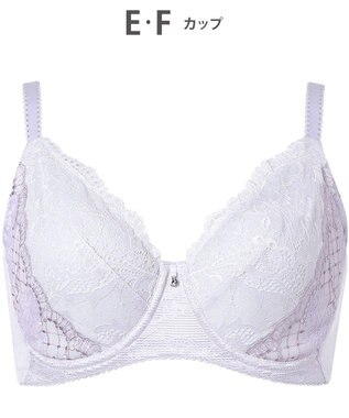 Wing ブラジャー Wing Lesiage バストを小さく見せる 脇すっきり フルカップブラ 【6000シリーズ】 小さく見せるブラ PB6001 ウイング／ワコール