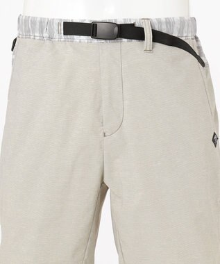 JOSEPH ABBOUD MOUNTAIN スラブシャンブレーストレッチ ショートパンツ アイボリー系