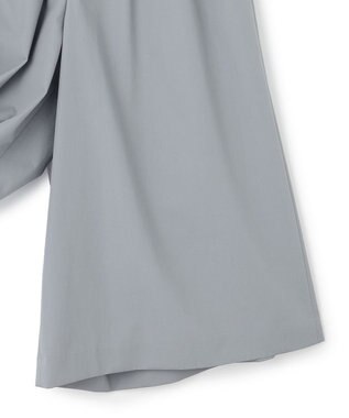 JOSEPH 【洗える】ウェザーコットン　ワイドトラウザーズ Light grey