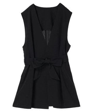 earth music&ecology リネンライクジレ Black