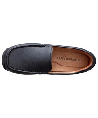 REGAL FOOT COMMUNITY 【レッドウッドリバー レディース】R04A モカシンスリッポン フラットシューズ ブラック