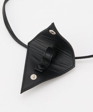 russet レザーメガネホルダー(Z-219) Black