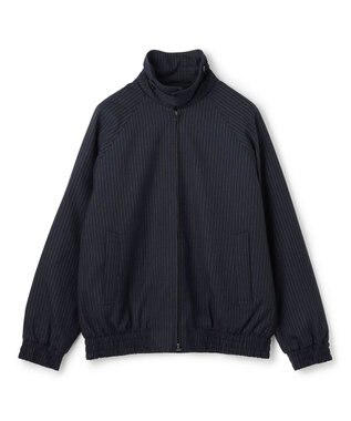 UNFILO MENS FLANNEL TOUCH 中綿ブルゾン [EC限定]ネイビーストライプ