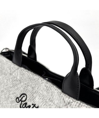 ROOTOTE 3653【2way】SC.スクエア.ウールムジ-A 01：アイボリー