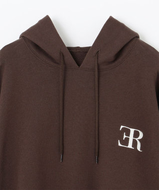 NAVE オーバーサイズフーディ ダークブラウン系
