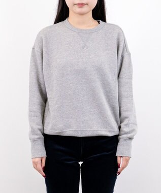 caqu ふわとろスウェットシャツ gray