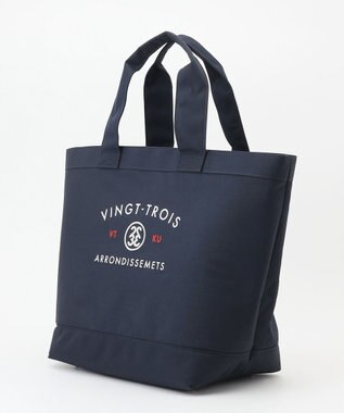 23区GOLF 【UNISEX】シューズも着替えもしっかり入る！シンプルデザインのロッカーバック ネイビー系