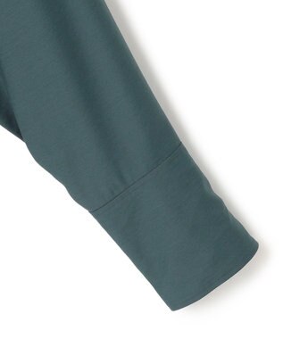 23区 【Oggi5月号掲載/接触冷感/速乾性】シアータンブラー シャツ ダークグリーン系