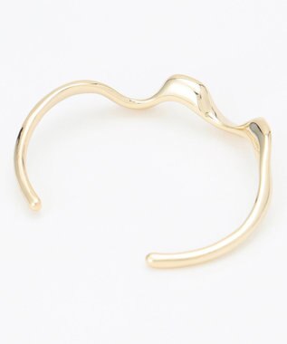 組曲 【2SET】メタルバングル パールセットブレスレット ゴールド系