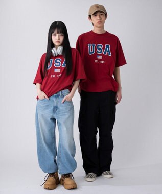 WEGO 【ユニセックス着用ITEM/XSSMLXLサイズ展開】アソートグラフィックBIG　T（SS） 柄7