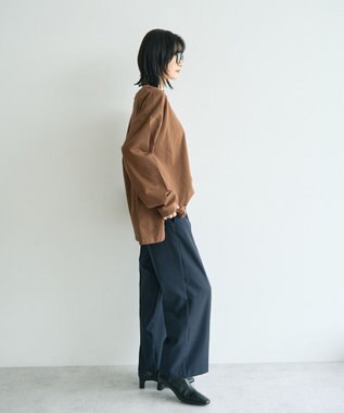 YECCA VECCA コットンルーズプルオーバー Light Yellow